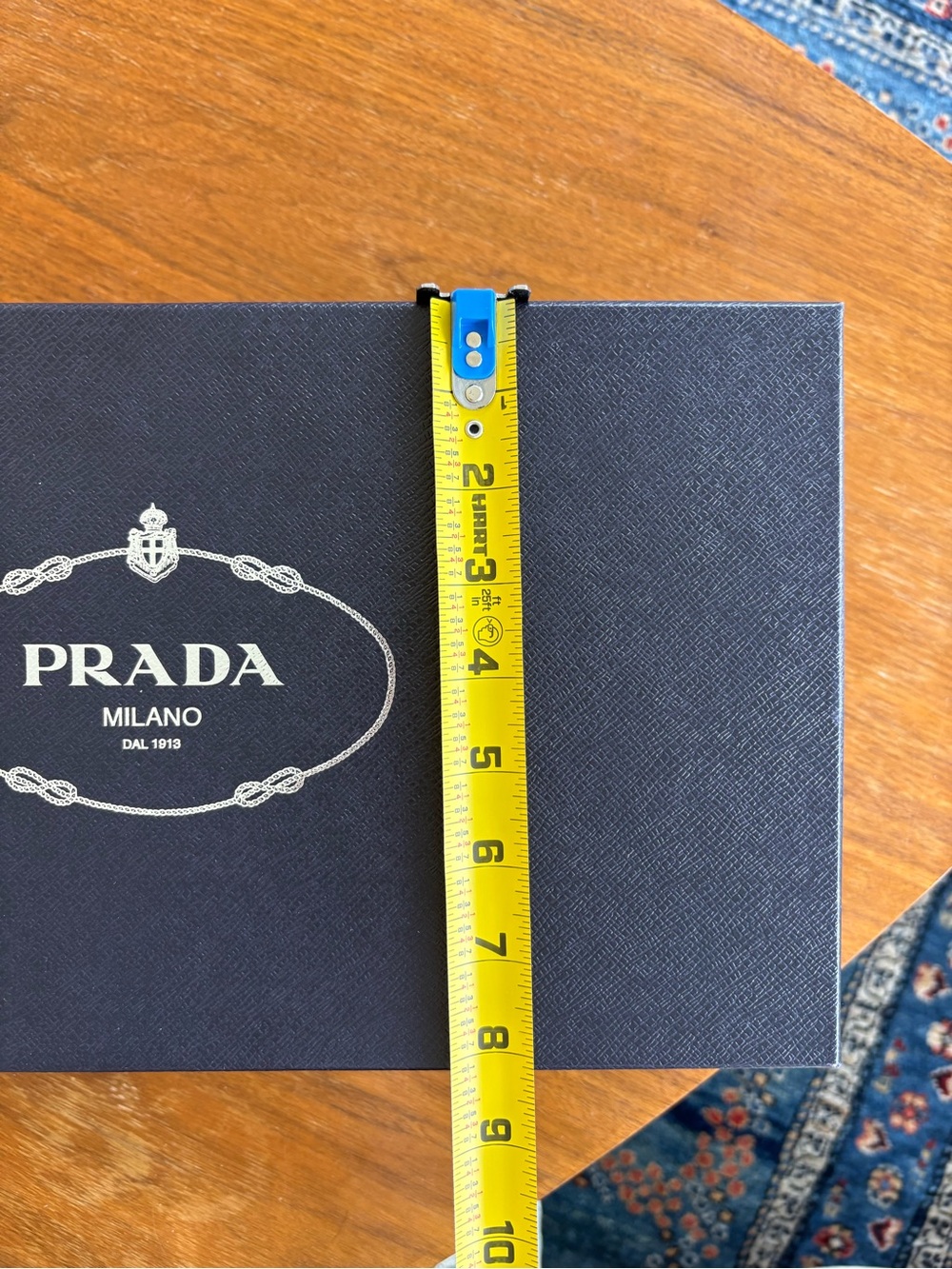 Prada Milano Navy Gift Box with Silver Logo - Picture 6 of 10